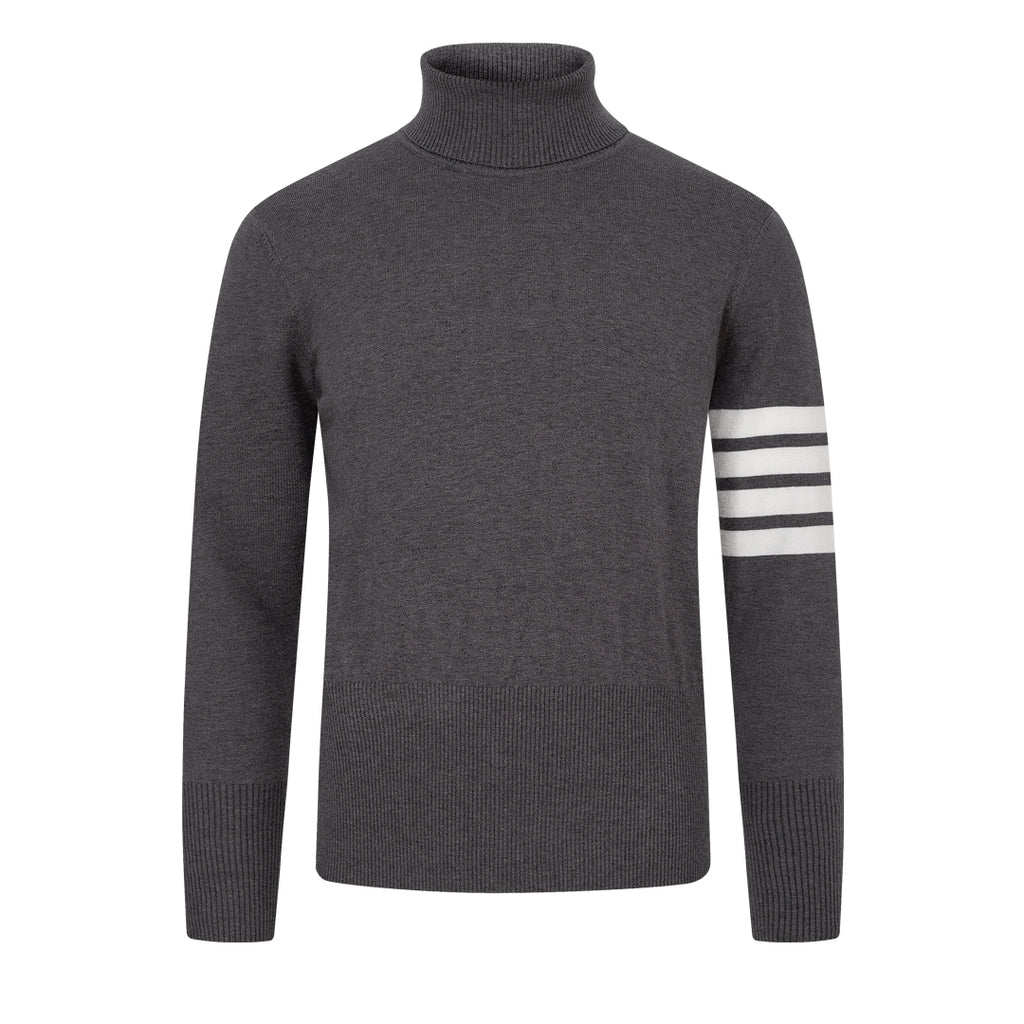 4 Bars Turtleneck Sweater