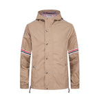 Stripe Casual Jackets