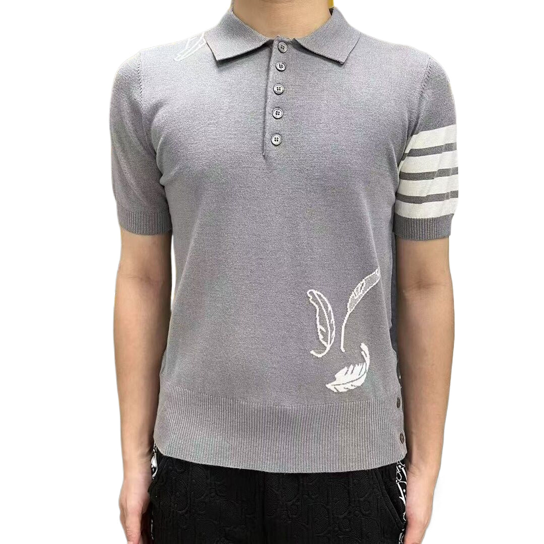 4 Bars Wool Polo shirt