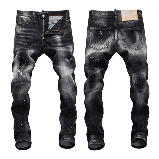 New Jeans Ripped Black