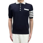 4 Bars Puppy Wool Polo shirt