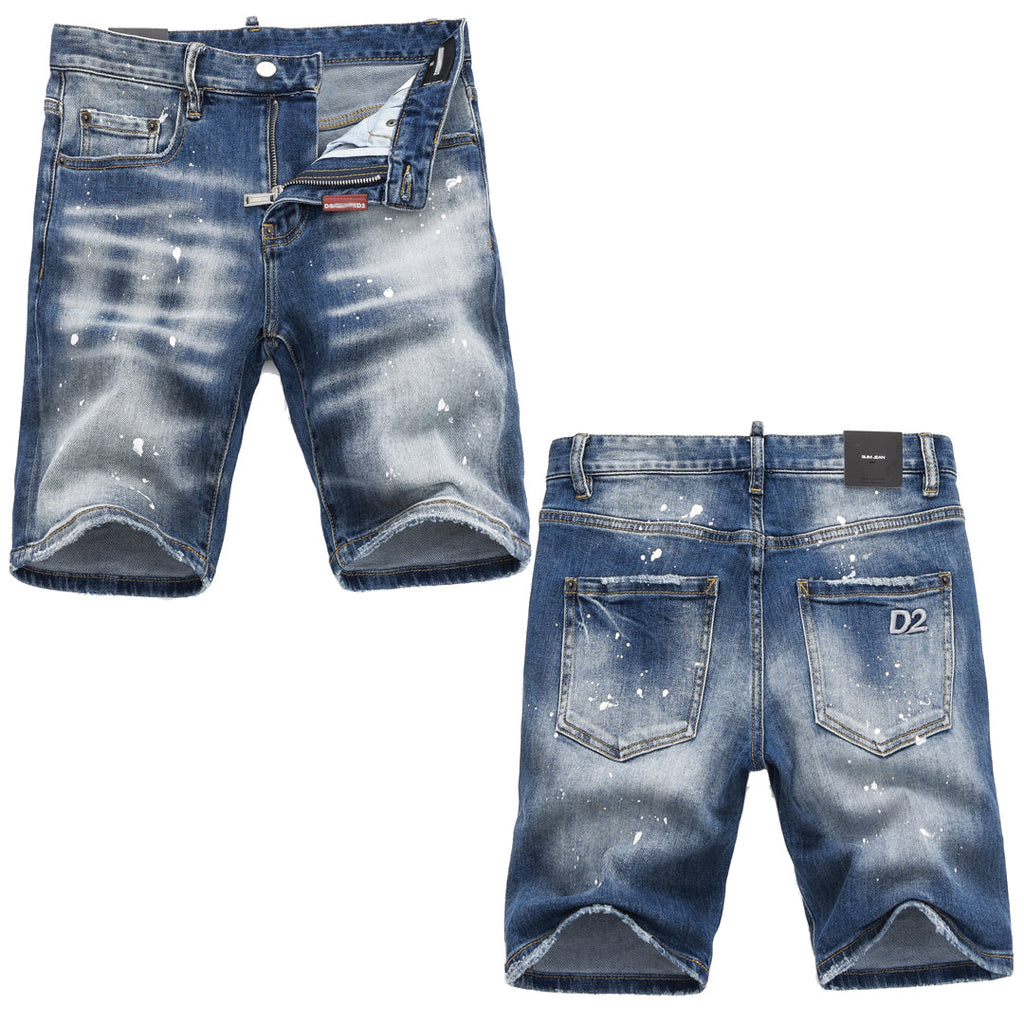 DSQ2 Print Short Jeans