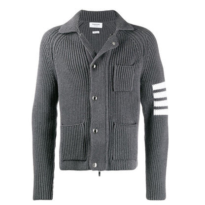4 Bars Wool cardigan