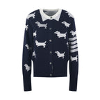 4 Bars Wool Cardigan