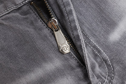 New Gray Ripped Jeans