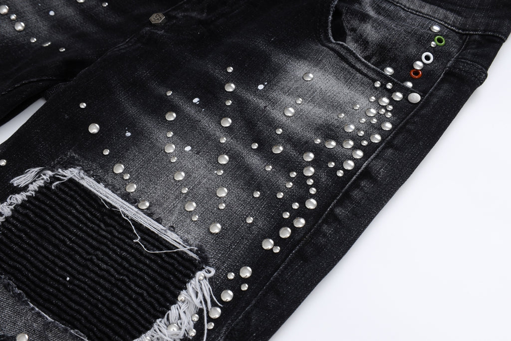 New Black Ripped Jeans