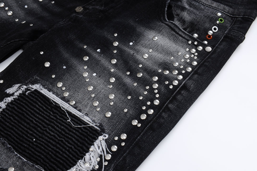 New Black Ripped Jeans