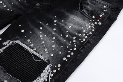 New Black Ripped Jeans