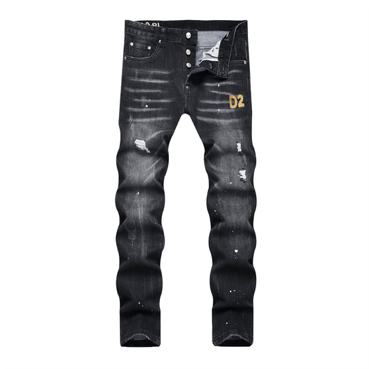 DSQ2 Jeans Ripped Black