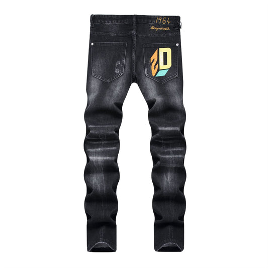 DSQ2 Jeans Ripped Black
