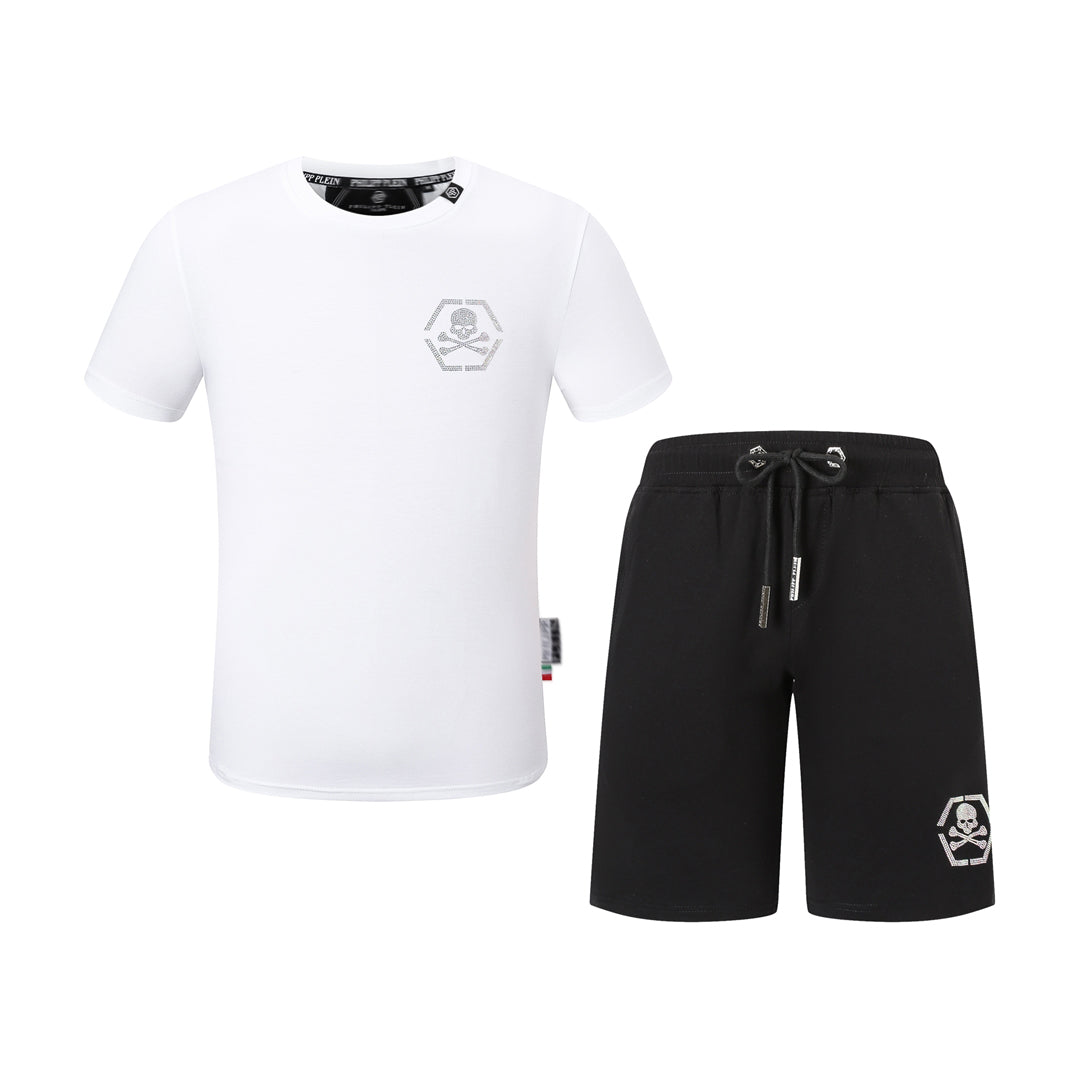 New T-shirt Shorts Suit