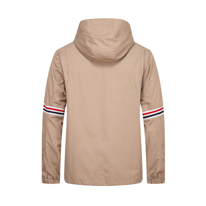 Stripe Casual Jackets