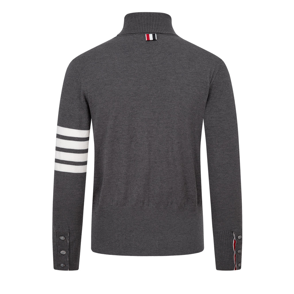 4 Bars Turtleneck Sweater