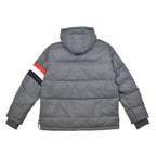 4 Bars hooded down jacket