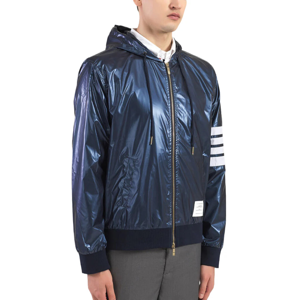 4 Bars hooded jacket