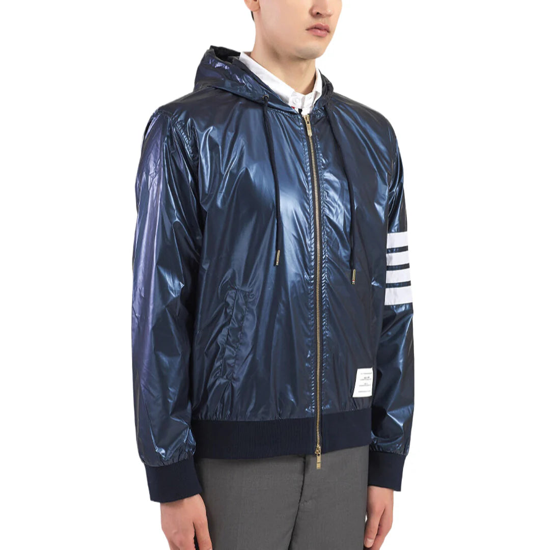 4 Bars hooded jacket