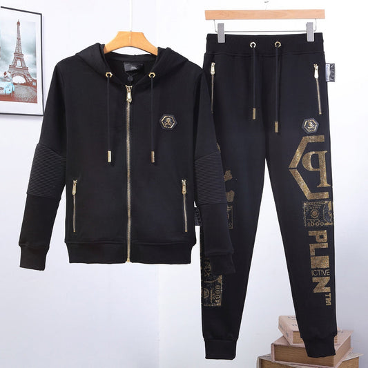 PP Skull Hoodie Jacket Suit