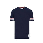 Double sleeve stripes T-shirt
