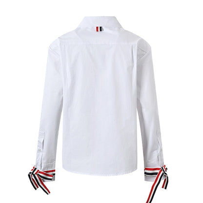 Women Color stripes Shirt