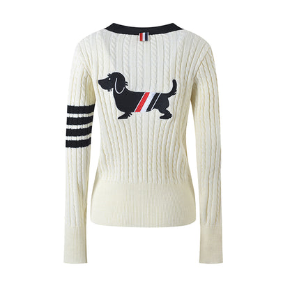 4 Bars Puppy Cardigan