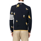 4 Bars Wool Cardigan