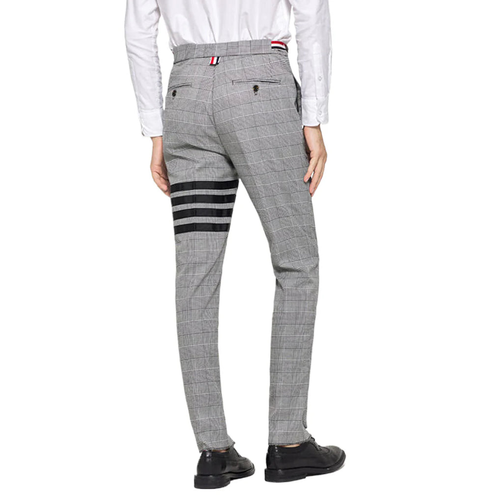 4 Bars plaid Casual pants