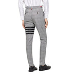 4 Bars plaid Casual pants