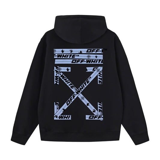 OFF Logo Print Hoodie