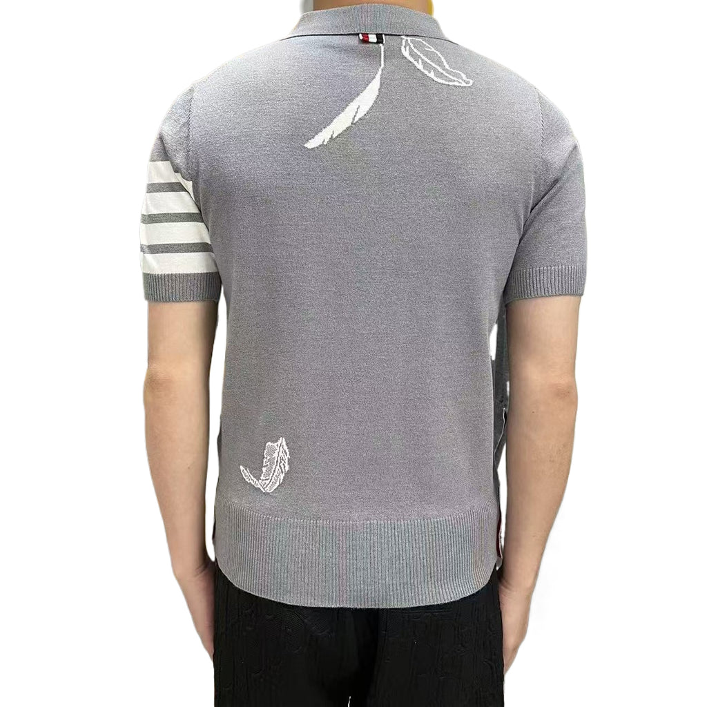 4 Bars Wool Polo shirt