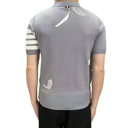 4 Bars Wool Polo shirt