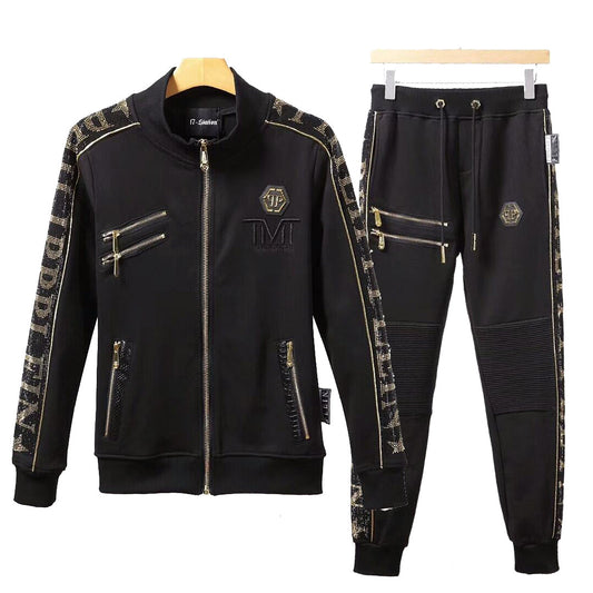 PP Skull Hoodie Jacket Suit