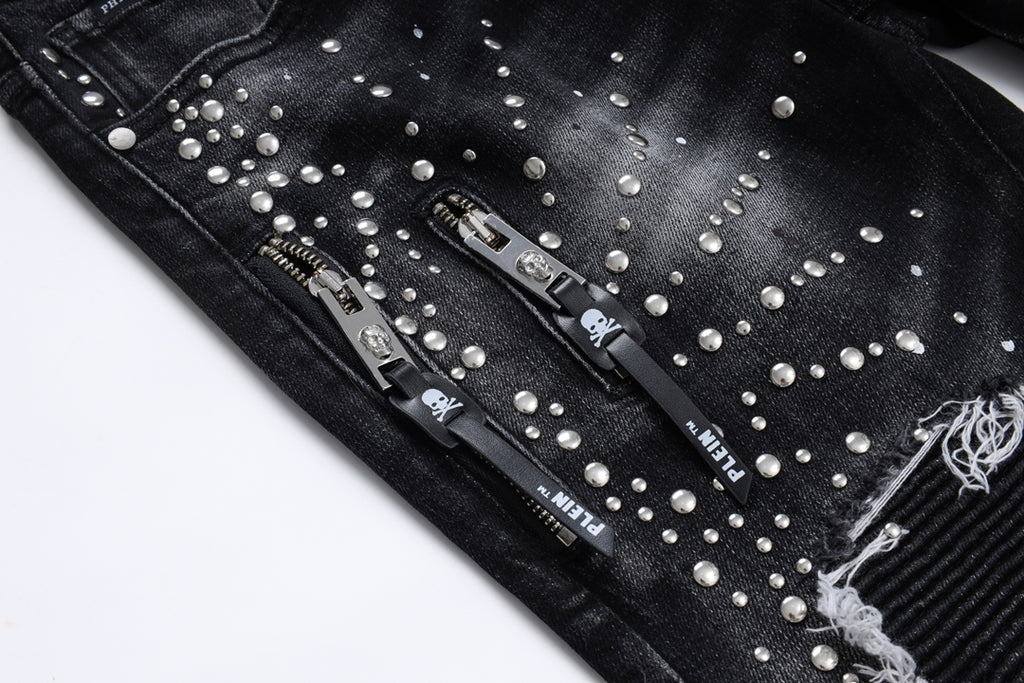 New Black Ripped Jeans