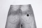 New Gray Ripped Jeans