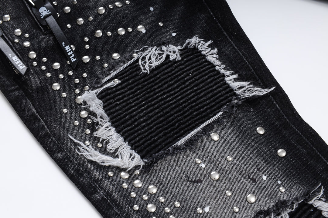 New Black Ripped Jeans