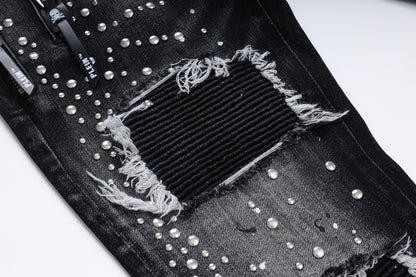 New Black Ripped Jeans