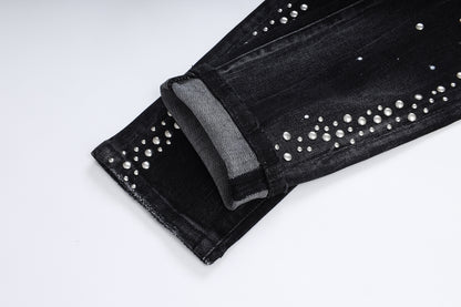 New Black Ripped Jeans