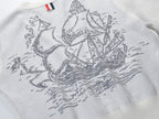 Sailboat Knit Cardigan