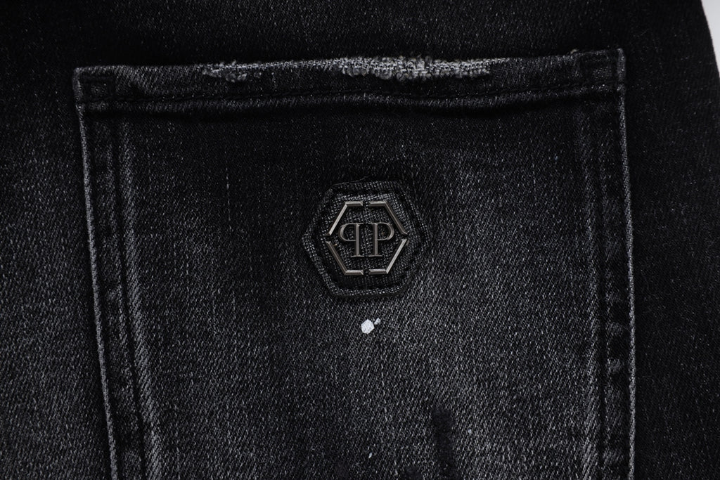 New Black Ripped Jeans