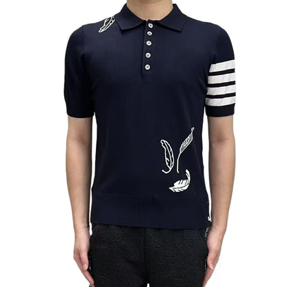 4 Bars Wool Polo shirt