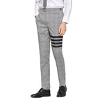 4 Bars plaid Casual pants