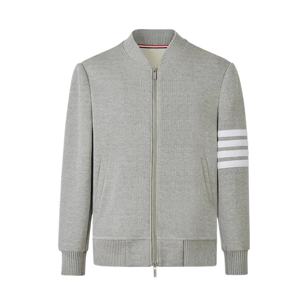 4 Bars sweater jacket