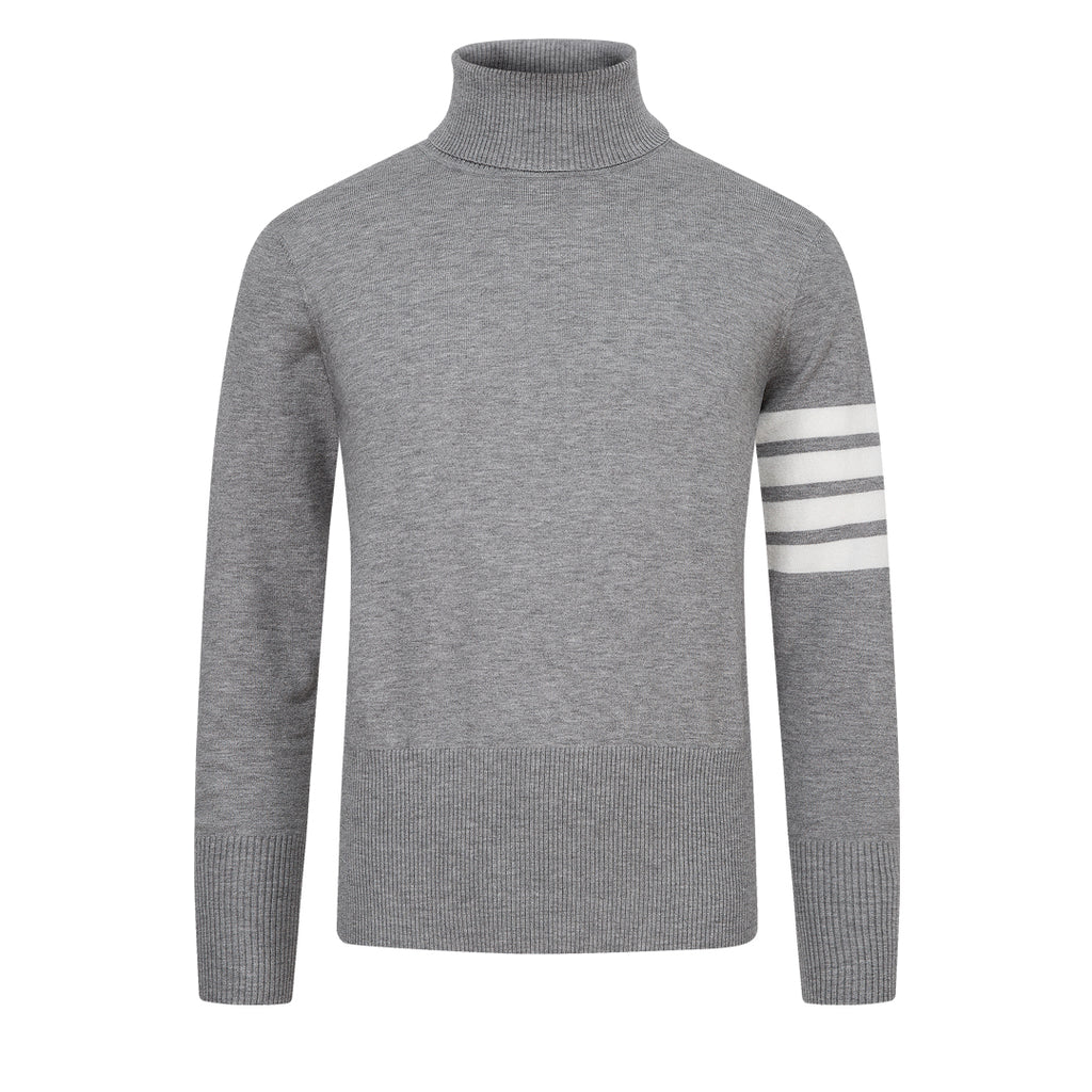 4 Bars Turtleneck Sweater