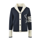 Women Puppy Knit Cardigan
