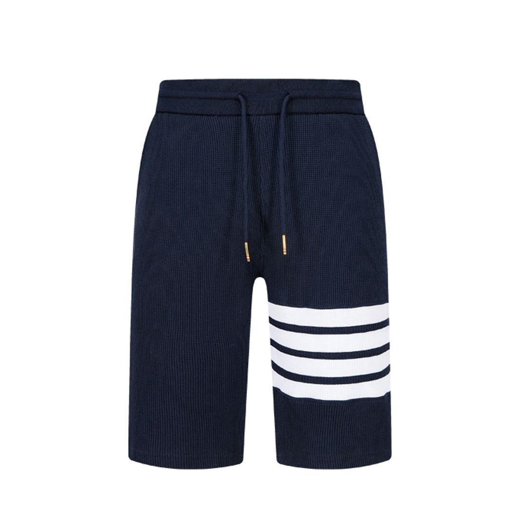 4 Bars Waffle Shorts