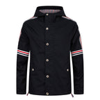Stripe Casual Jackets