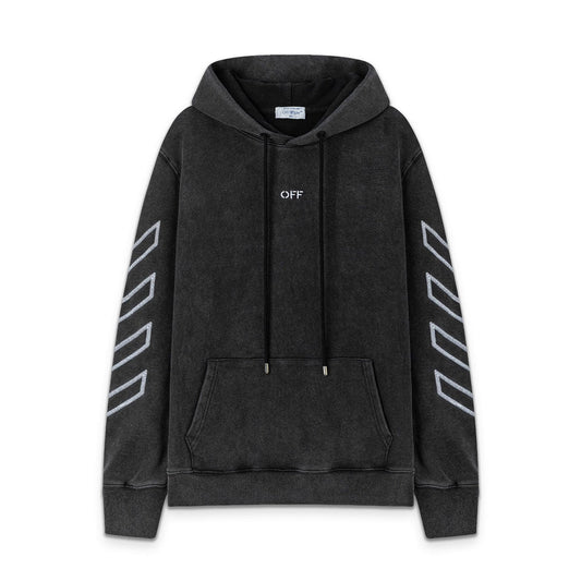 OFF Logo Print Hoodie
