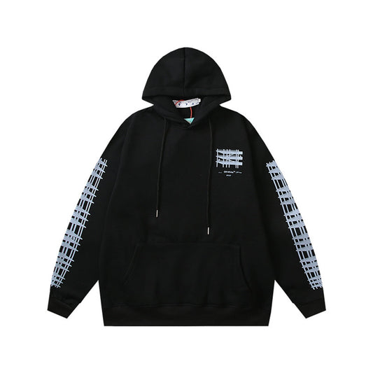 OFF Logo Print Hoodie