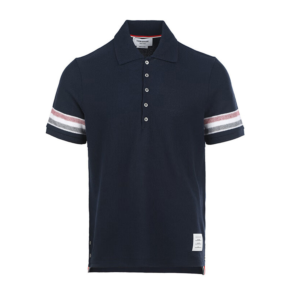 Double sleeve stripes Polo shirt