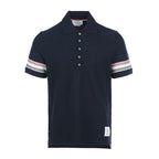 Double sleeve stripes Polo shirt