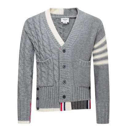 4 Bars Wool cardigan